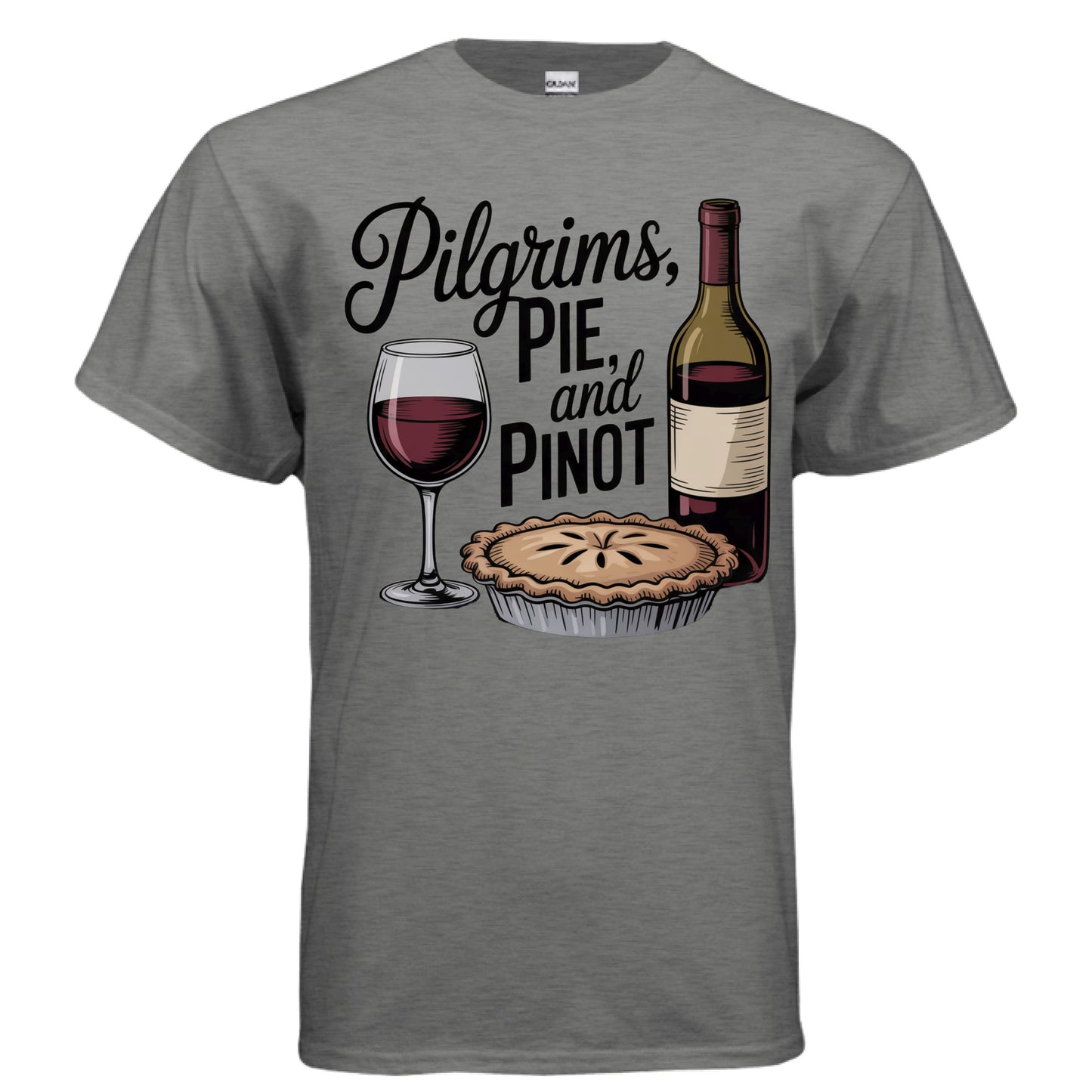 GRAPHITE HEATHER - FRONT