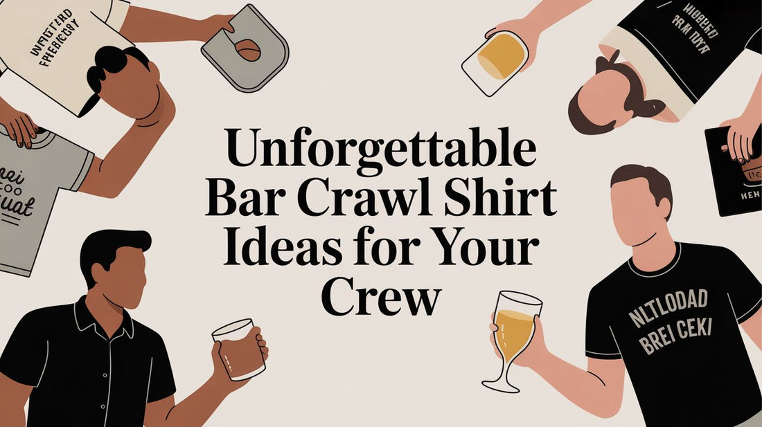 The Official Guide to Bar Crawl Shirt Ideas Your Crew Won't Hate