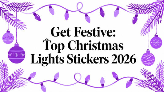 Get Festive: Top Christmas Lights Stickers 2026