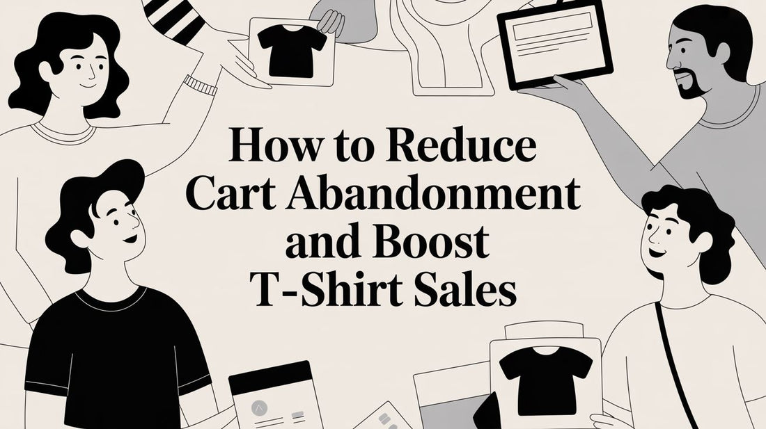 How to reduce cart abandonment and boost T-Shirt sales