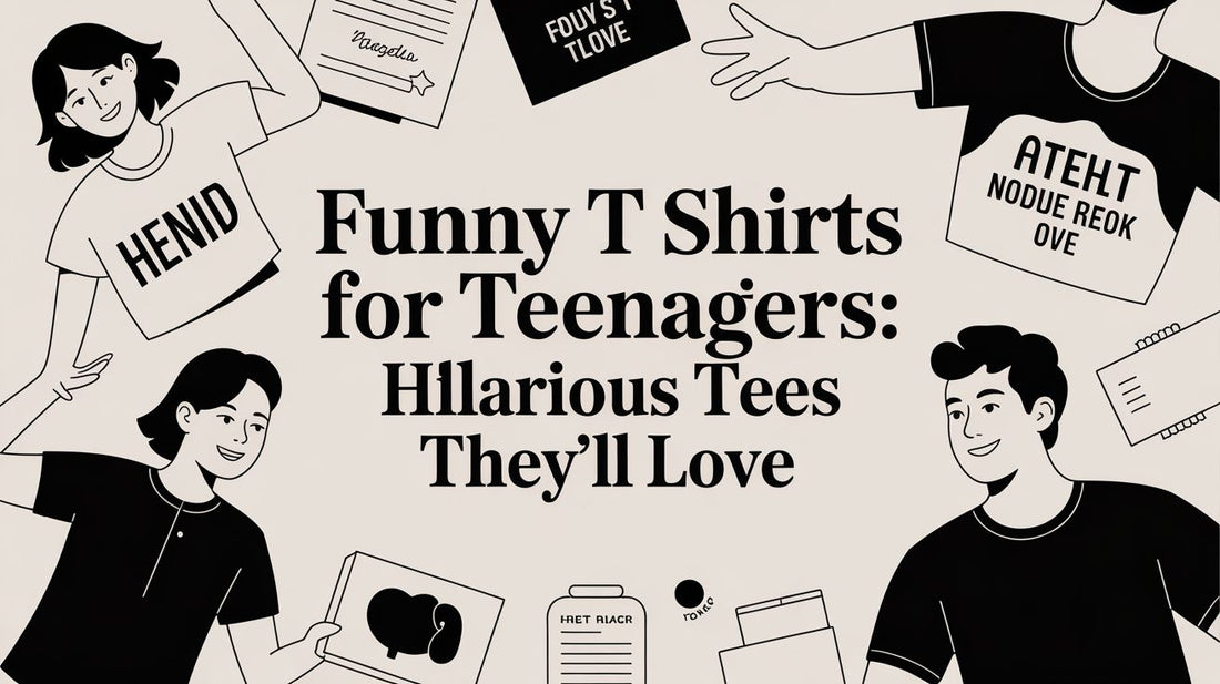 Funny T-Shirts for Teenagers: A Guide to Not Messing It Up