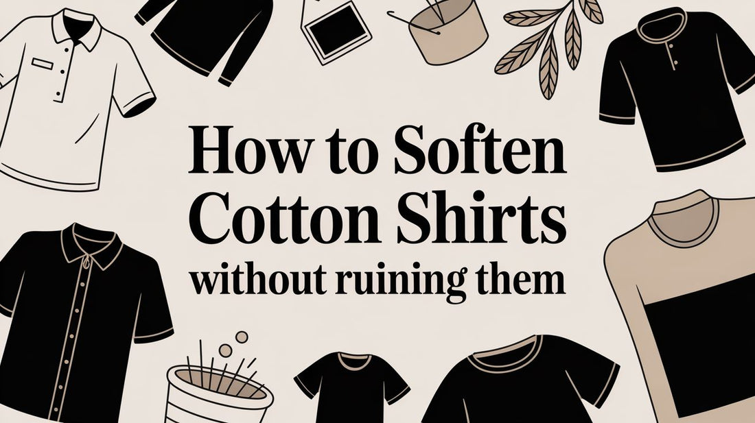 How to Soften Cotton Shirts Without Ruining Them