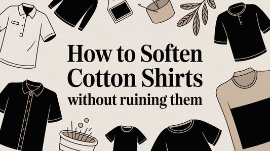 How to Soften Cotton Shirts Without Ruining Them