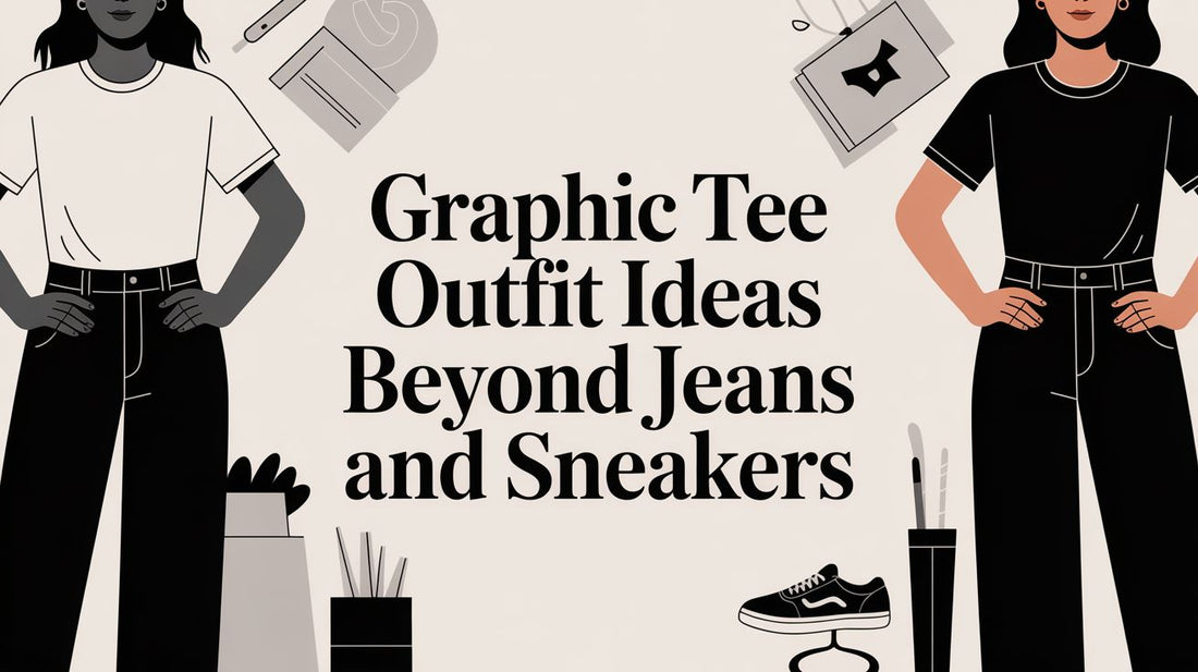 Graphic Tee Outfit Ideas That Aren't Just Jeans and Sneakers