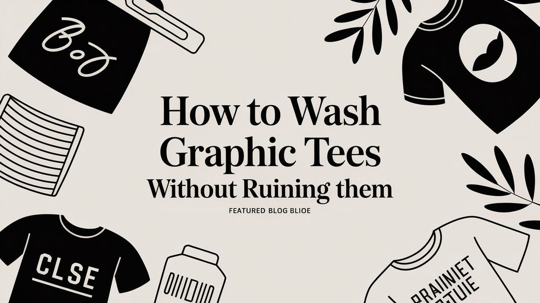 How to Wash Graphic Tees Without Turning Them Into Sad, Cracked Memories