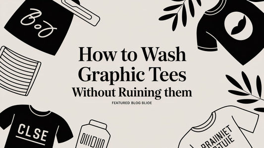 How to Wash Graphic Tees Without Turning Them Into Sad, Cracked Memories
