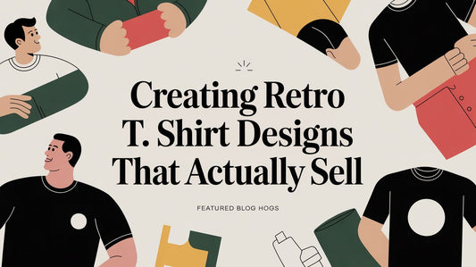 Creating Retro T Shirt Designs That Actually Sell