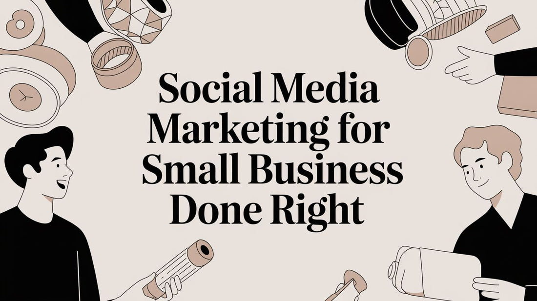 Social Media Marketing for Small Business: A Guide for People Who'd Rather Be Napping