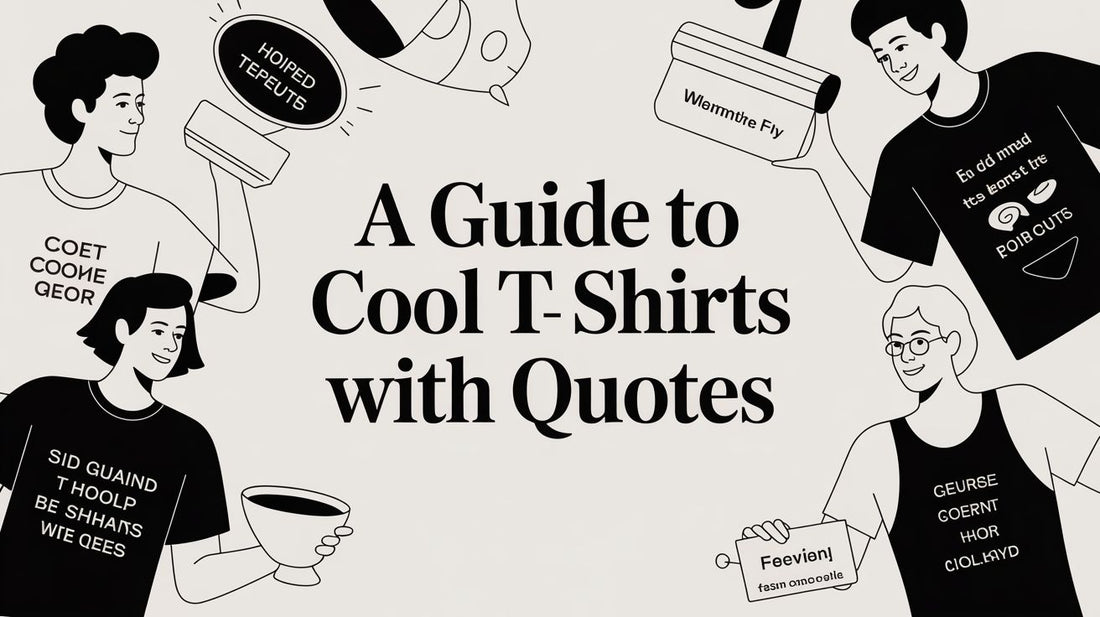 Your Guide to Ridiculously Cool T Shirts with Quotes