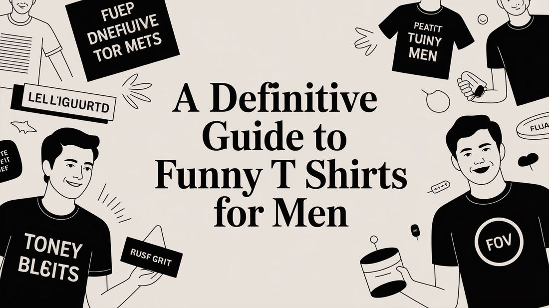 Your Ultimate Guide to Funny T Shirts for Men That Actually Get Laughs