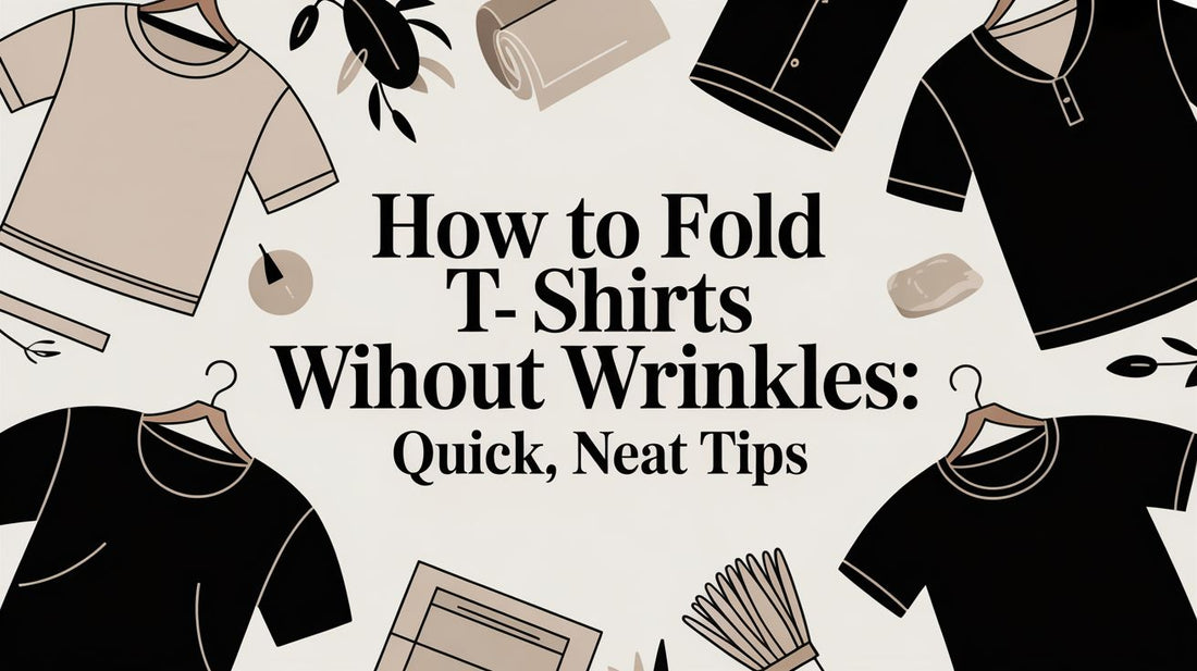 How to Fold T Shirts Without Wrinkles: Your Official Guide to Beating the Crease