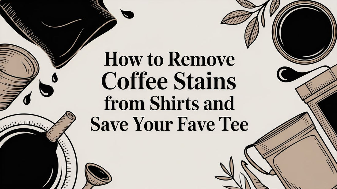How to Get Coffee Stains Out of Shirts and Save Your Fave Tee