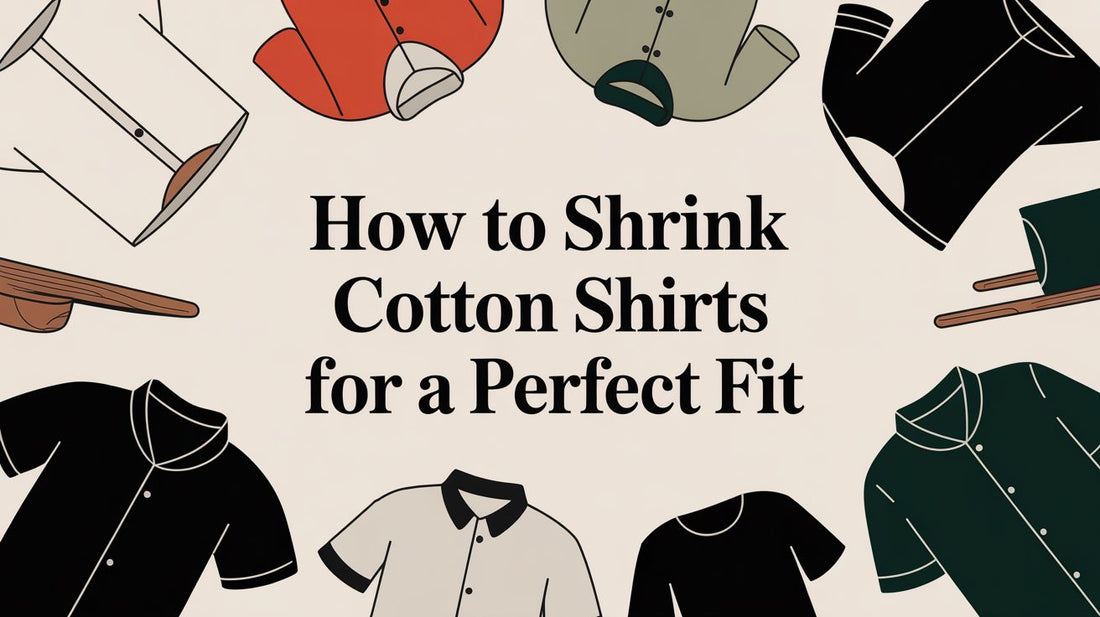 How to Shrink a Cotton Shirt Without Turning It into a Doll's Outfit