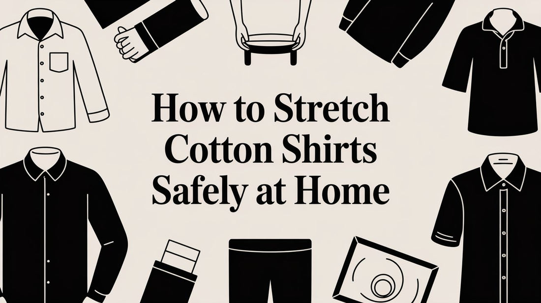 How to Stretch Cotton Shirts Safely at Home (No Tailor Needed!)