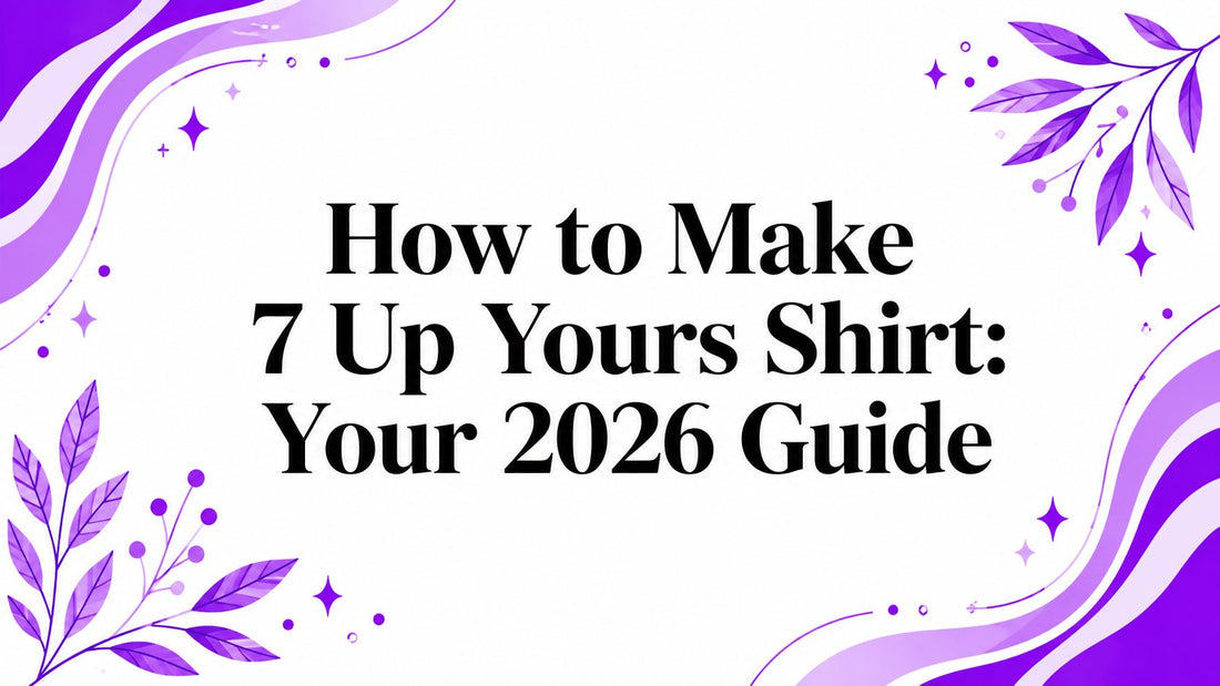How to Make 7 Up Yours Shirt: Your 2026 Guide