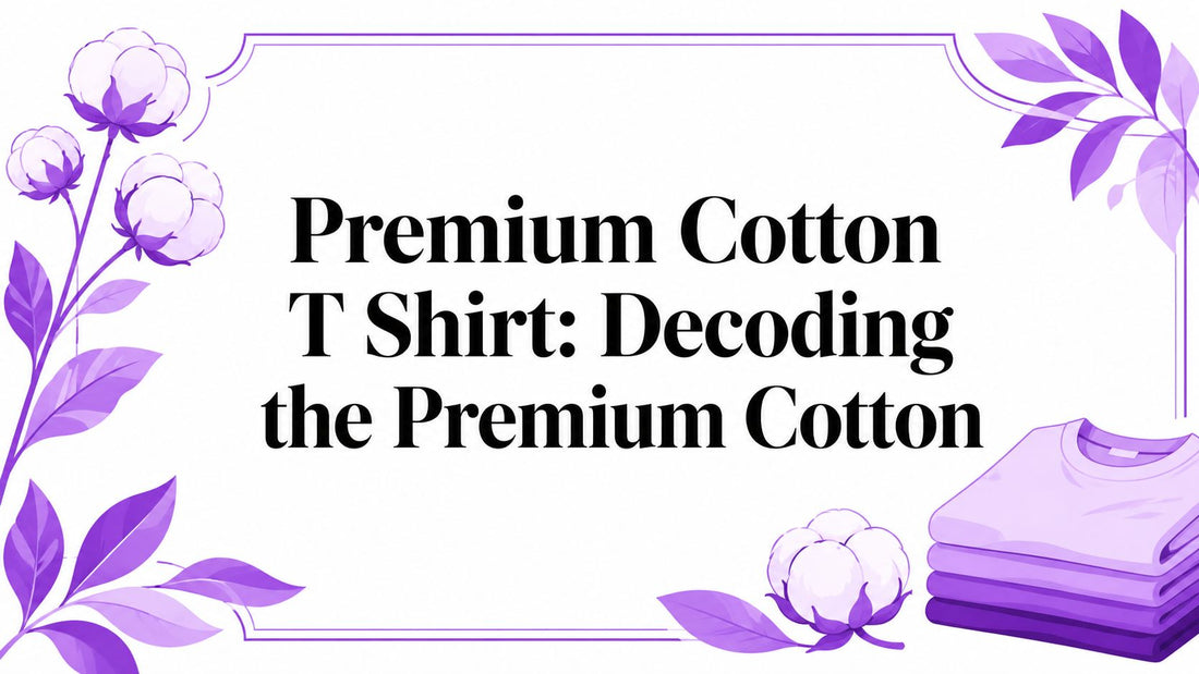 Premium Cotton T Shirt: Decoding the Premium Cotton