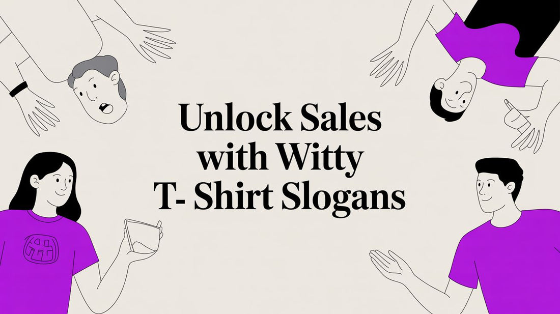 Unlock Sales with Witty T Shirt Slogans