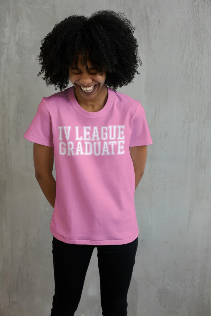 IV League Graduate Nurse Shirt – Funny Medical Tee