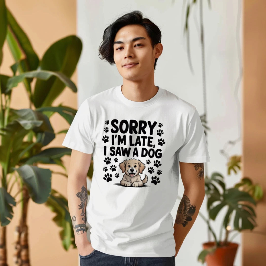 Sorry I’m Late I Saw A Dog Shirt – Funny Dog Lover