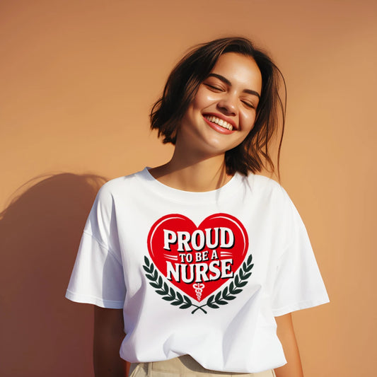 Proud Nurse Graphic T-Shirt – Soft Unisex Tee