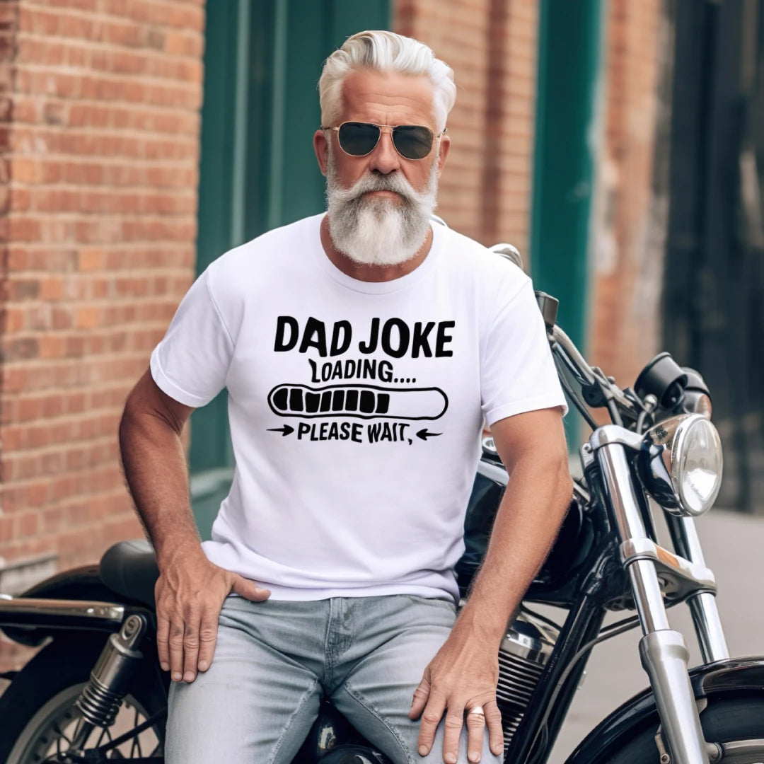 Dad Joke Loading T-Shirt – Funny Father’s Day Tee