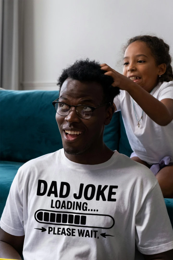 Dad Joke Loading T-Shirt – Funny Father’s Day Tee
