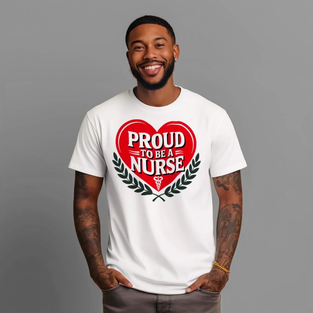 Proud Nurse Graphic T-Shirt – Soft Unisex Tee