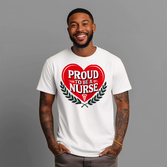 Proud Nurse Graphic T-Shirt – Soft Unisex Tee