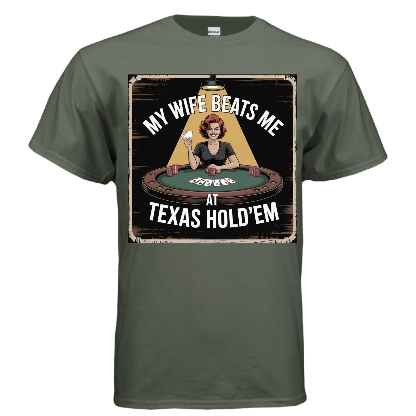 MILITARY GREEN - FRONT