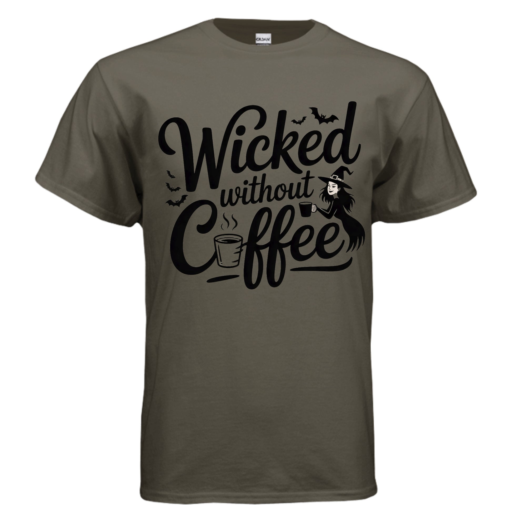 Wicked Without Coffee - Laugh Riot Tees