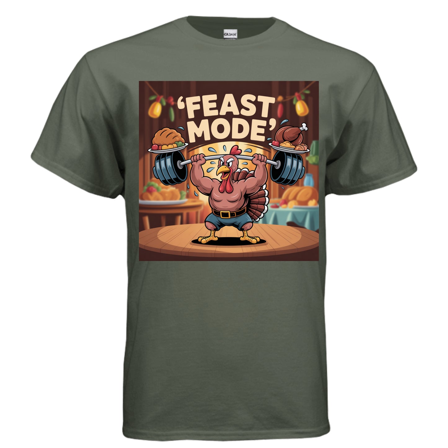 MILITARY GREEN - FRONT