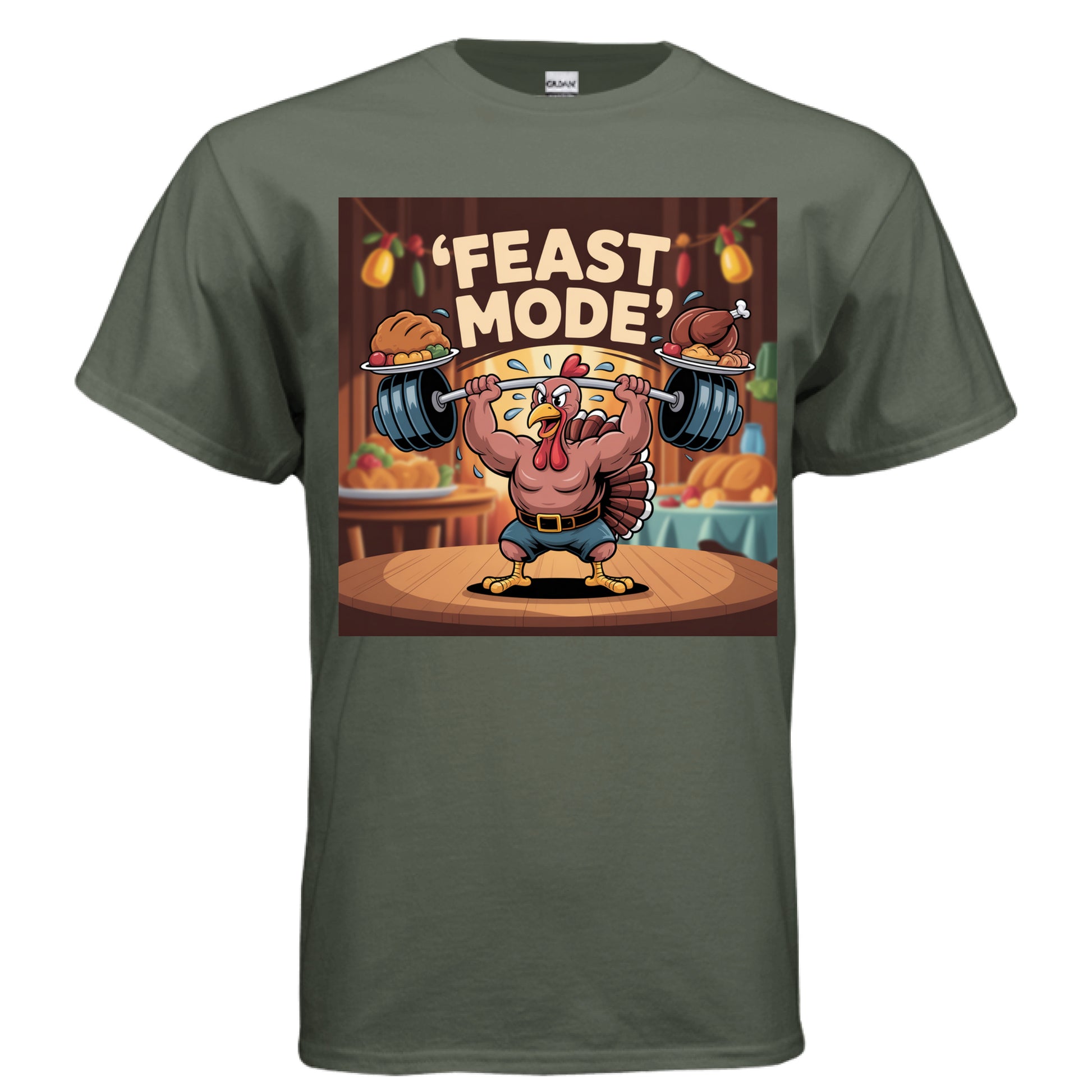 MILITARY GREEN - FRONT