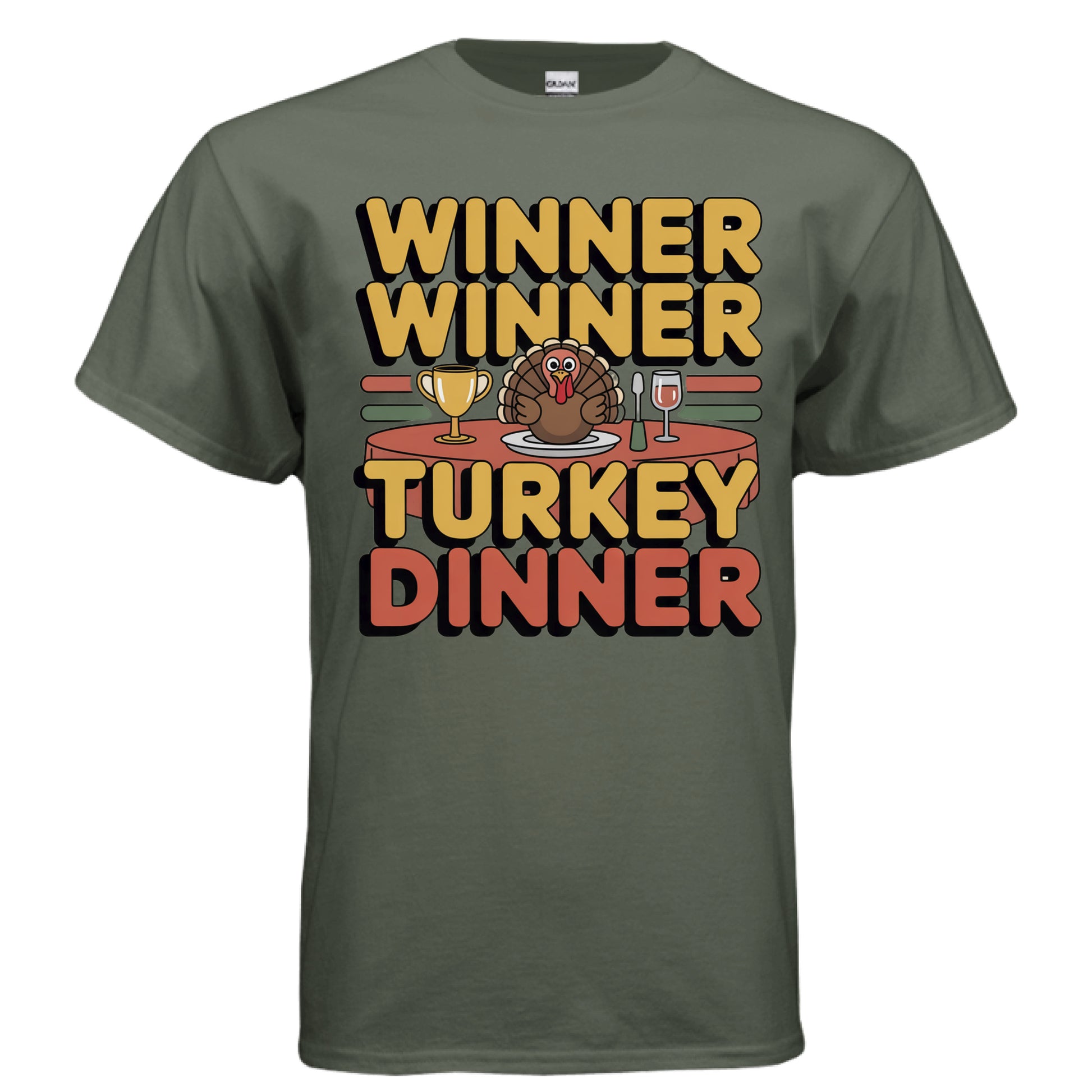 MILITARY GREEN - FRONT