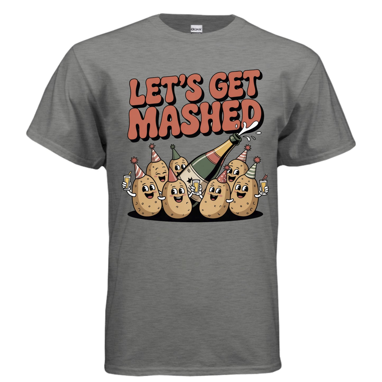 GRAPHITE HEATHER - FRONT