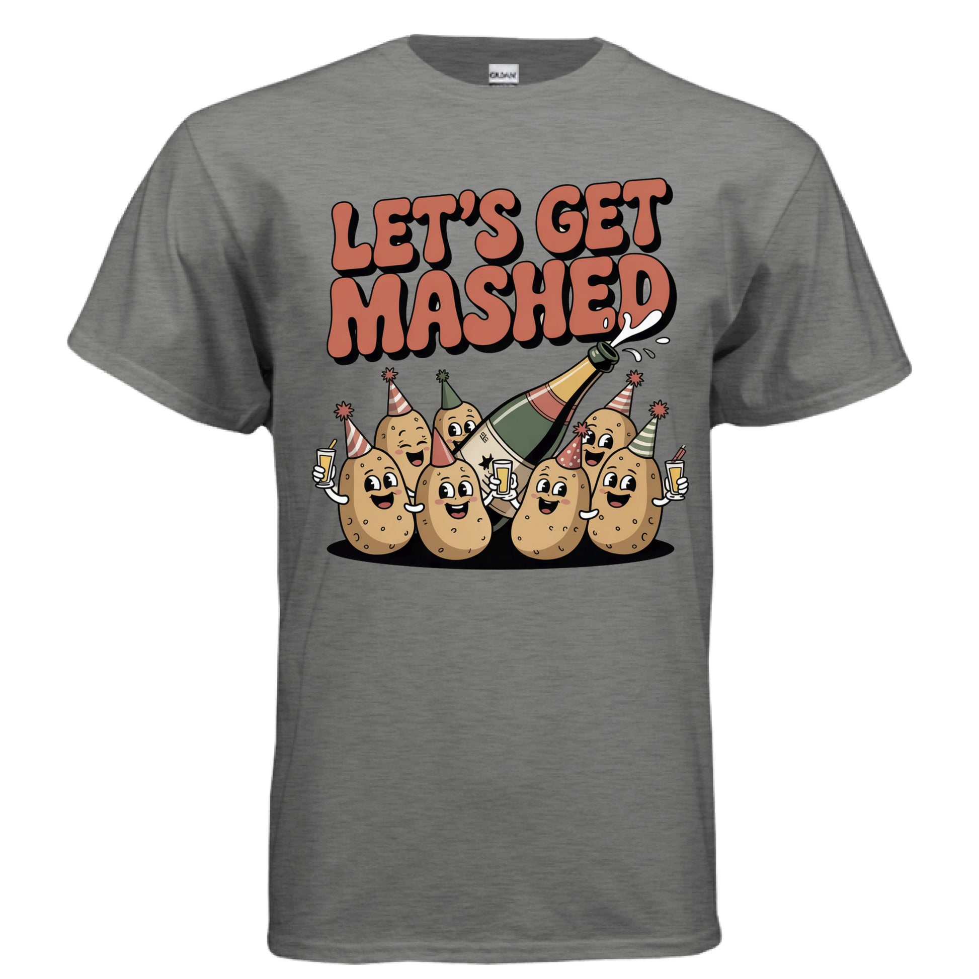 GRAPHITE HEATHER - FRONT