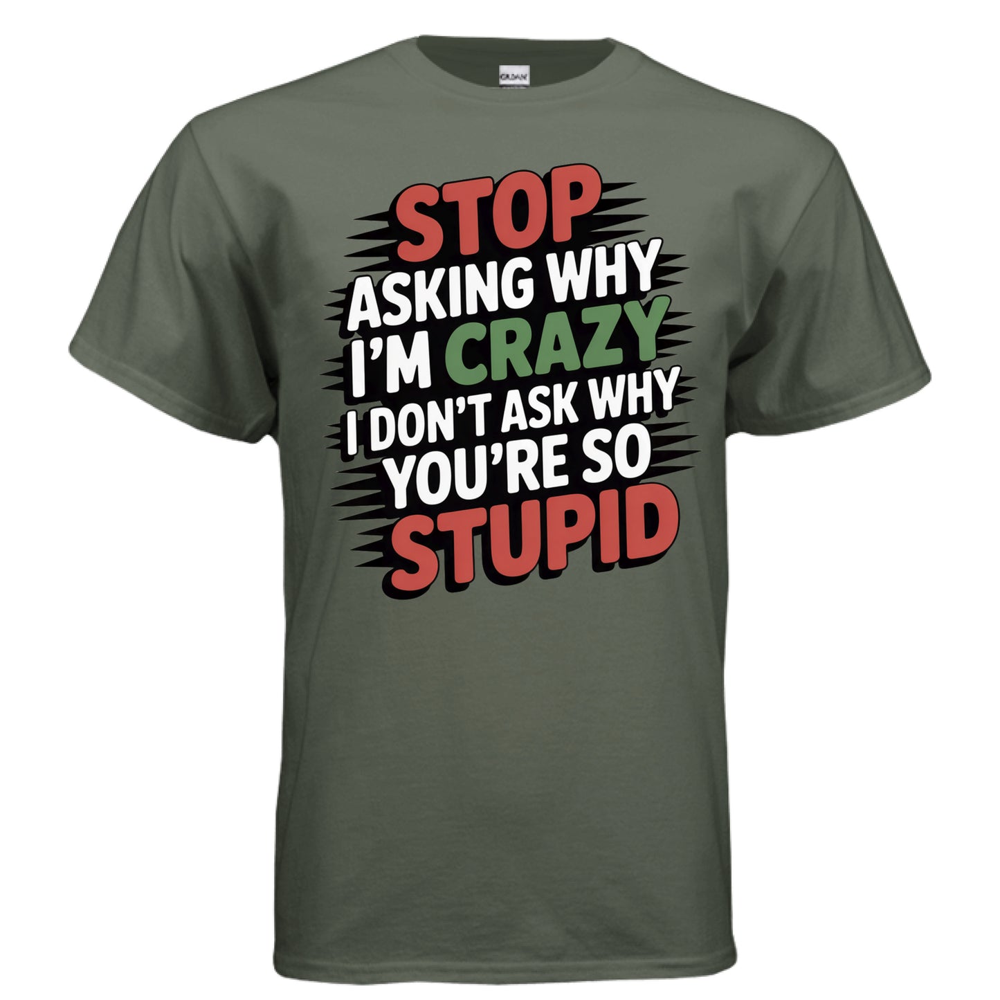 MILITARY GREEN - FRONT