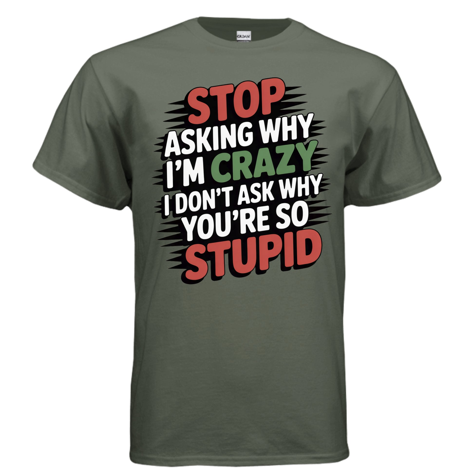 MILITARY GREEN - FRONT