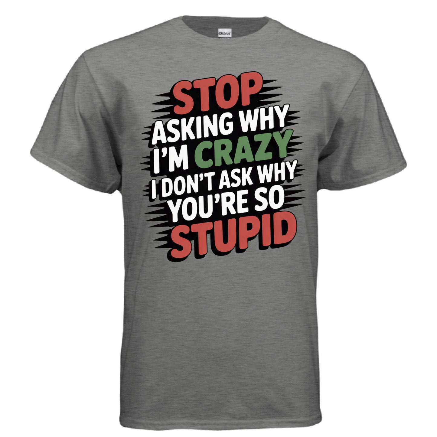 GRAPHITE HEATHER - FRONT