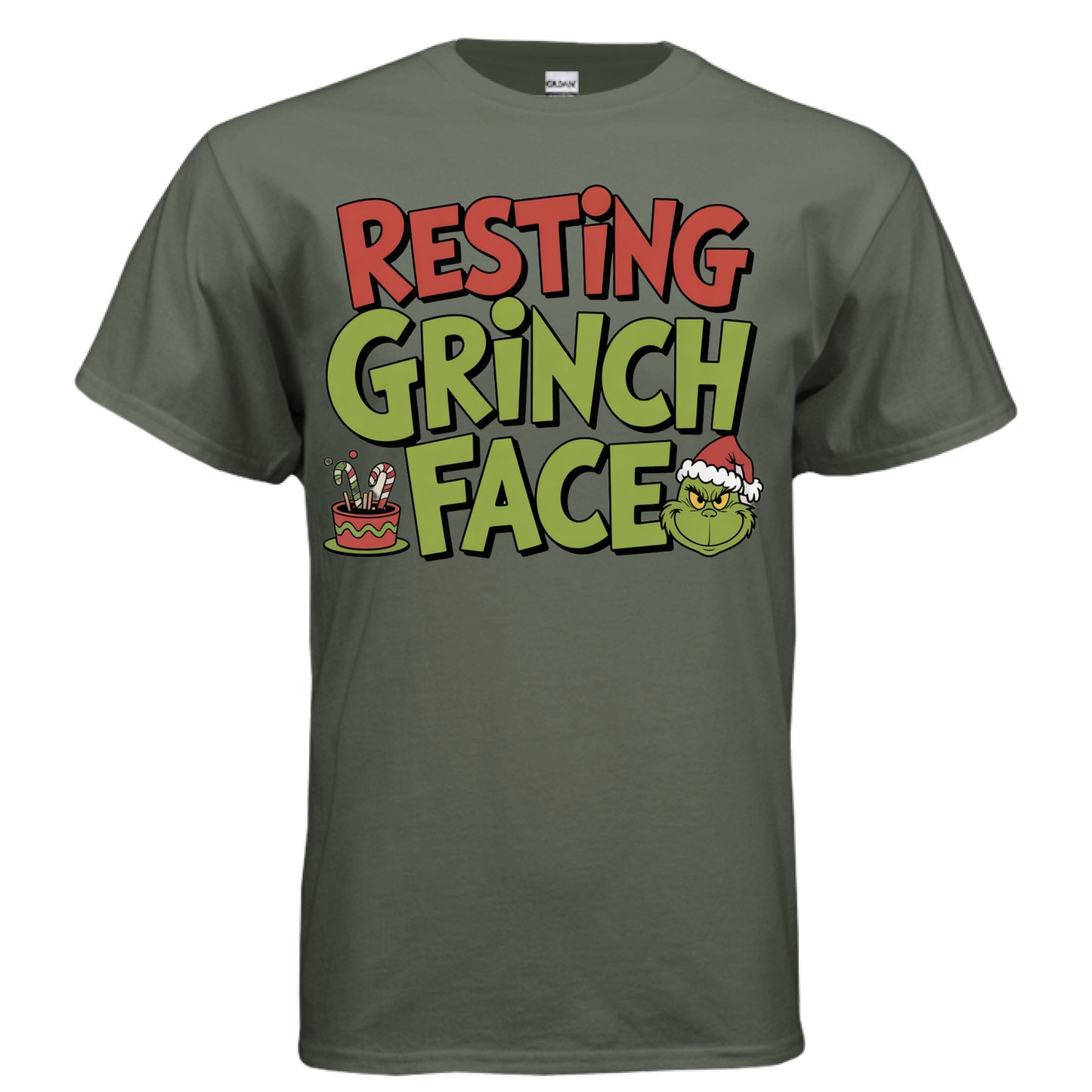 MILITARY GREEN - FRONT