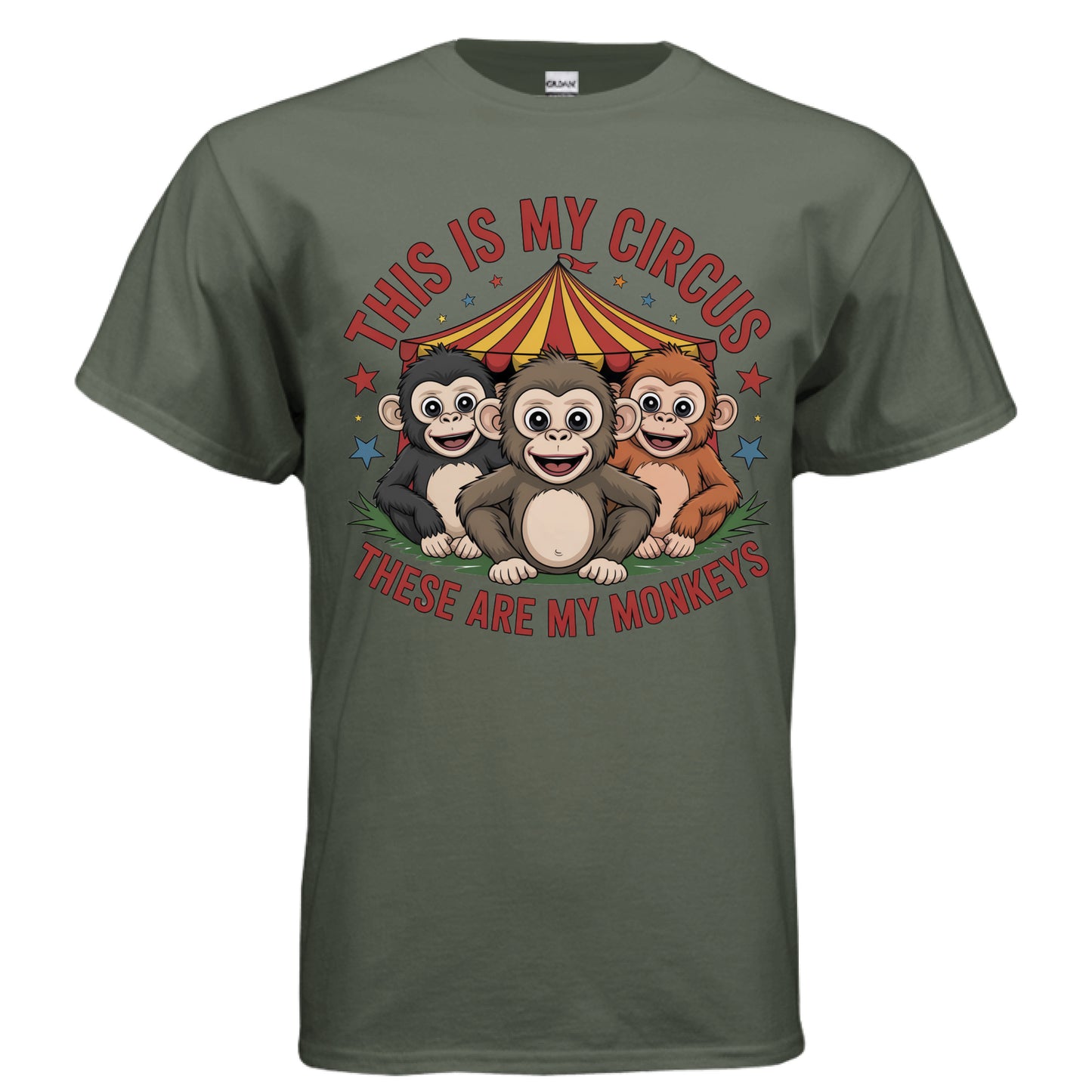 MILITARY GREEN - FRONT