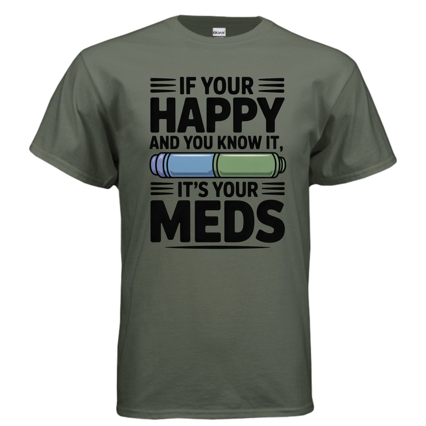 MILITARY GREEN - FRONT