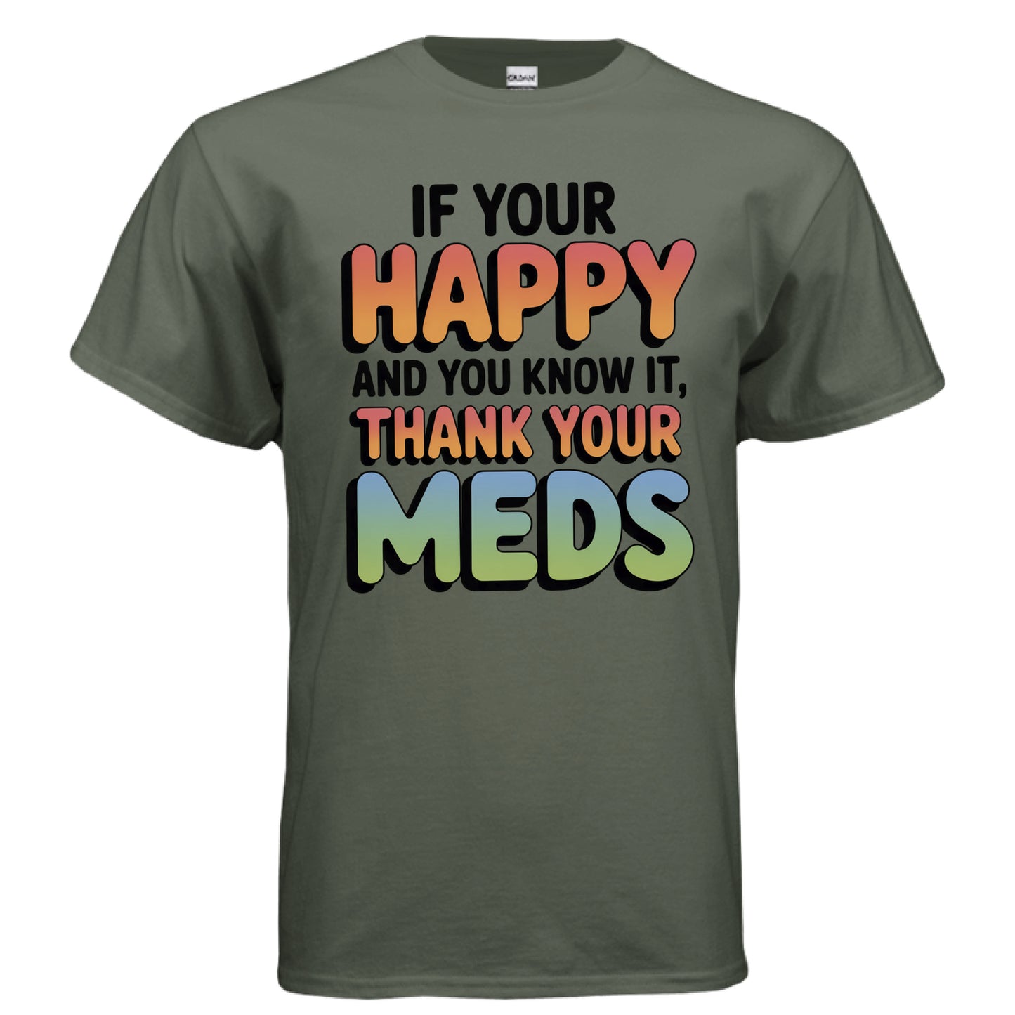 MILITARY GREEN - FRONT