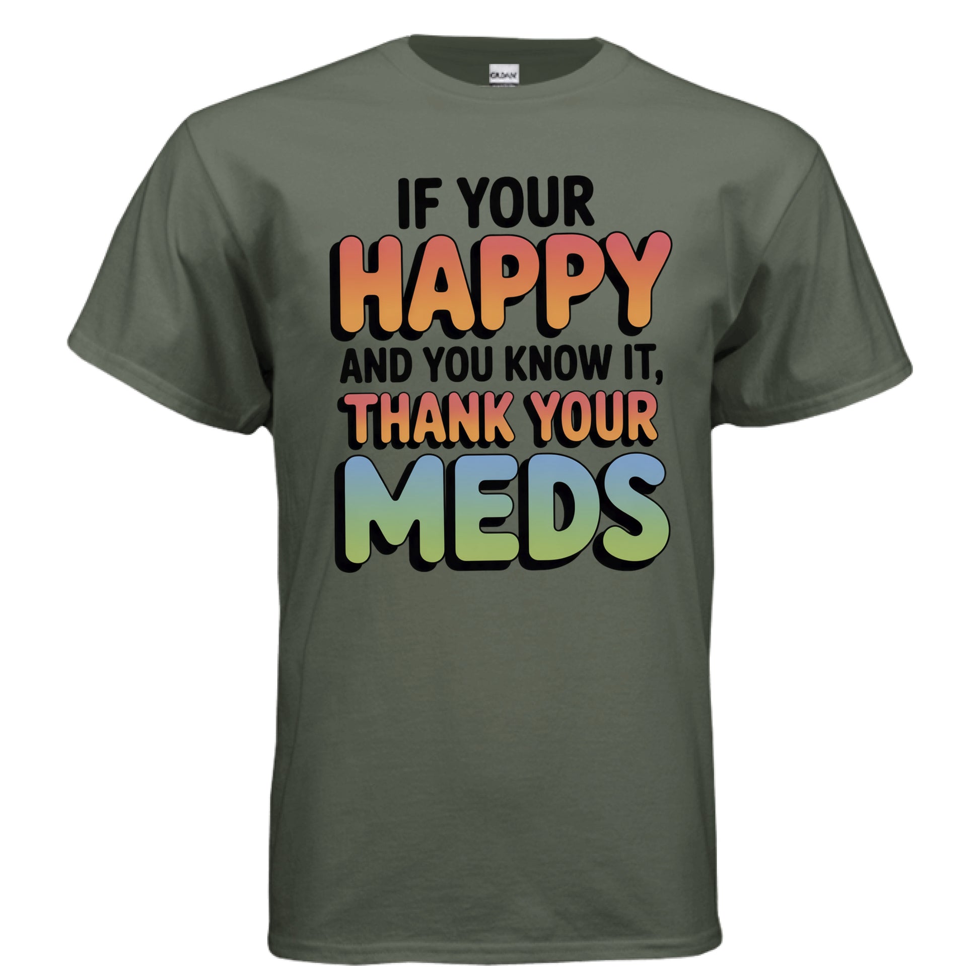 MILITARY GREEN - FRONT