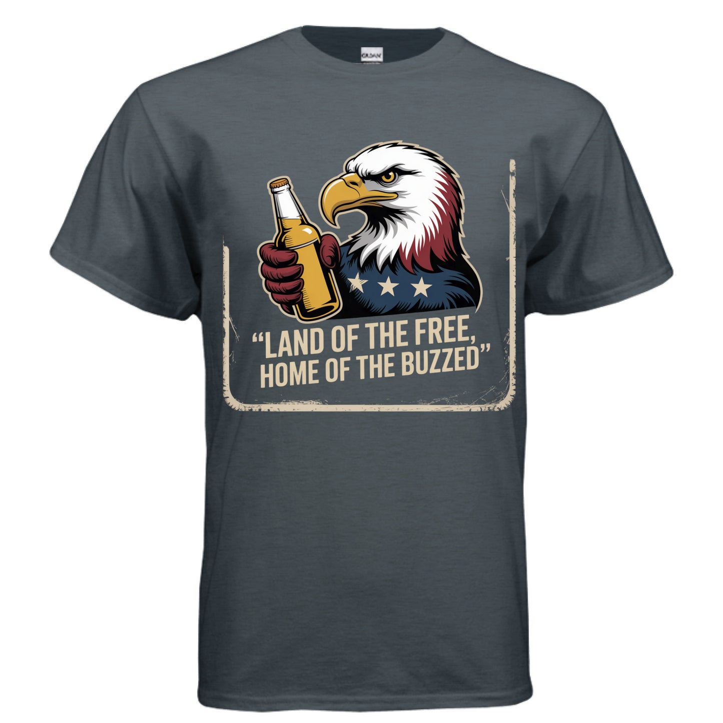 Heather Navy - FRONT