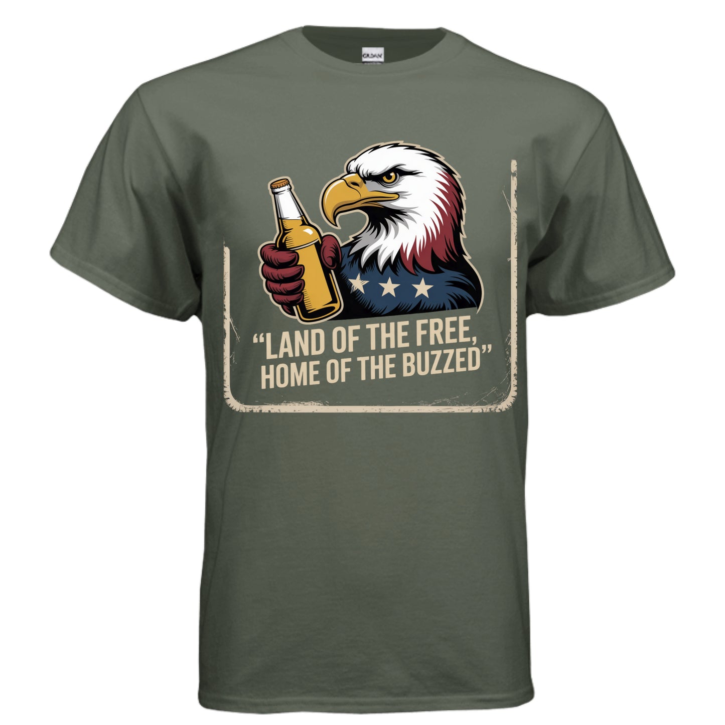 MILITARY GREEN - FRONT